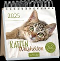 Postkartenkalender Katzenweisheiten 2025 - 