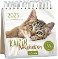 Postkartenkalender Katzenweisheiten 2025 - 