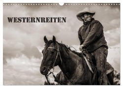 Cover-Bild zum Titel 'Westernreiten (Wandkalender 2026 DIN A3 quer), CALVENDO Monatskalender' von 'Berit Seiboth'