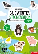 Cover-Bild zum Titel 'Mein erstes Bildwörter-Stickerbuch - Tiere' von ''