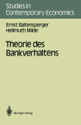 Cover-Bild zum Titel 'Theorie des Bankverhaltens' von 'Hellmuth Milde, Ernst Baltensperger'