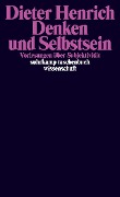 Cover-Bild zum Titel 'Denken und Selbstsein' von 'Dieter Henrich'