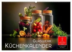 Cover-Bild zum Titel 'Küchenkalender Glaswerk (Wandkalender 2026 DIN A2 quer), CALVENDO Monatskalender' von 'Peter Roder'