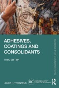 Cover-Bild zum Titel 'Adhesives, Coatings and Consolidants' von 'Joyce H. Townsend'