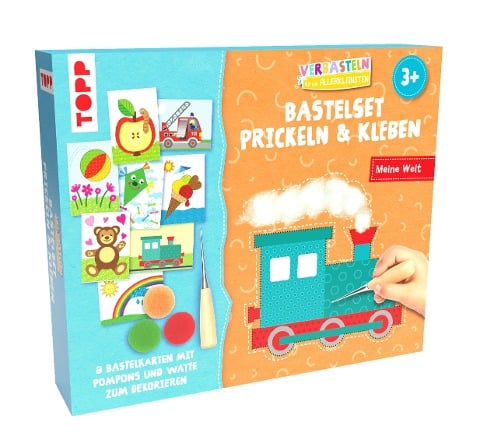 Verbasteln für die Allerkleinsten: Bastelset Prickeln & Kleben. Meine Welt - Ursula Schwab