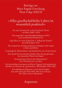 Cover-Bild zum Titel ''Alles gesellschaftliche Leben ist wesentlich praktisch'' von ''