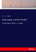 Cover-Bild zum Titel 'Erläuterungen zu Schillers Werken' von 'Heinrich Düntzer'