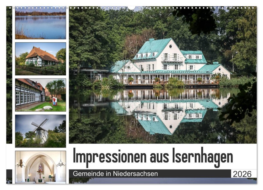 Impressionen aus Isernhagen (Wandkalender 2026 DIN A2 quer), CALVENDO Monatskalender - SchnelleWelten SchnelleWelten