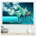 Erlebnis Tauchen - faszinierende Unterwasserwelt (hochwertiger Premium Wandkalender 2024 DIN A2 quer), Kunstdruck in Hochglanz - 