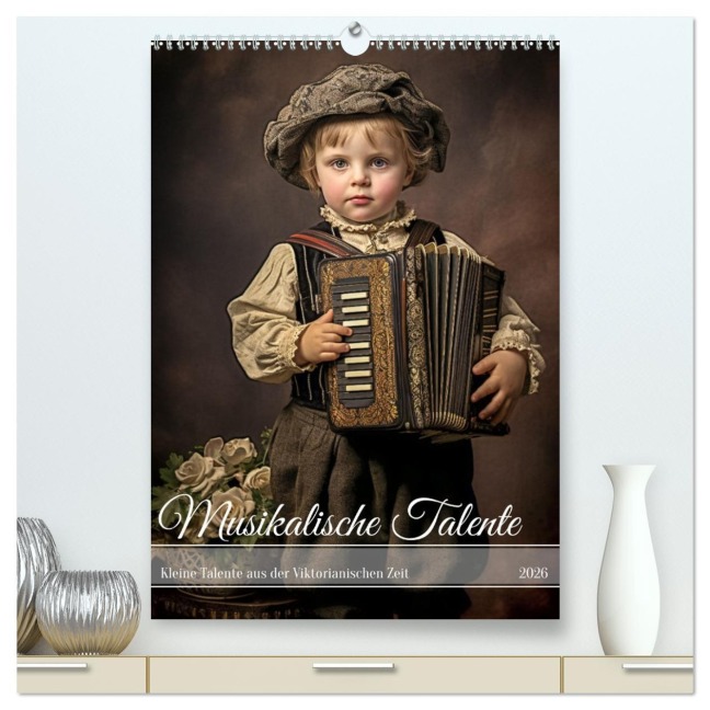 Musikalische Talente (hochwertiger Premium Wandkalender 2026 DIN A2 hoch), Kunstdruck in Hochglanz - Steffen Gierok-Latniak