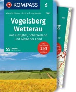 Cover-Bild zum Titel 'KOMPASS Wanderführer Vogelsberg-Wetterau, 55 Touren mit Extra-Tourenkarte' von 'Kay Tschersich'
