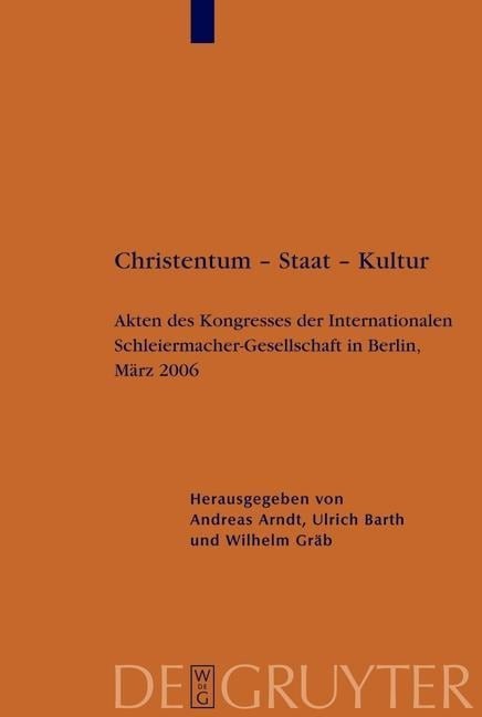 Christentum - Staat - Kultur - 