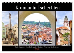 Cover-Bild zum Titel 'Krumau in Tschechien (Wandkalender 2026 DIN A3 quer), CALVENDO Monatskalender' von 'Gisela Kruse'