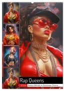 Rap Queens. Badass Attitude im Streetwear-Charme (Wandkalender 2026 DIN A2 hoch), CALVENDO Monatskalender - Rose Hurley