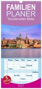 Cover-Bild zum Titel 'Familienplaner 2027 - Wundervolles Malta mit 5 Spalten (Wandkalender, 21 x 45 cm) CALVENDO' von 'Johannes Tomaschko'