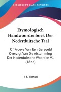 Cover-Bild zum Titel 'Etymologisch Handwoordenboek Der Nederduitsche Taal' von 'J. L. Terwen'