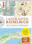 Cover-Bild zum Titel 'Landkarten Rätselbuch - Die besten Landkarten-Rätsel aller Zeiten. Der ultimative Sammelband' von 'Norbert Pautner'