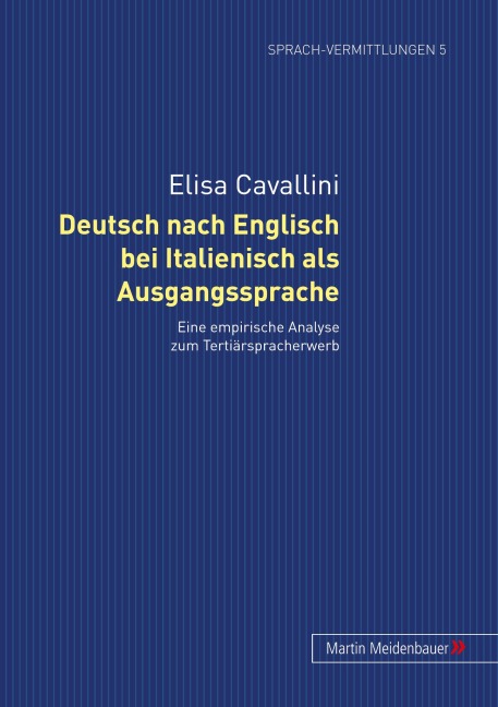Deutsch nach Englisch bei Italienisch als Ausgangssprache - Elisa Cavallini