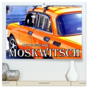 Cover-Bild zum Titel 'AUTO-LEGENDE MOSKWITSCH (hochwertiger Premium Wandkalender 2026 DIN A2 quer), Kunstdruck in Hochglanz' von 'Henning von Löwis of Menar'
