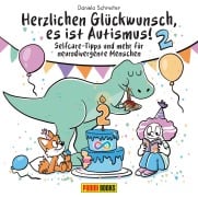 Cover-Bild zum Titel 'Herzlichen Glückwunsch, es ist Autismus! Selfcare-Tipps und mehr für neurodivergente Menschen' von 'Daniela Schreiter'