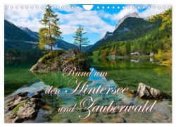 Cover-Bild zum Titel 'Rund um den Hintersee und Zauberwald (Wandkalender 2027 DIN A4 quer), CALVENDO Monatskalender' von 'Dieter Wilczek'