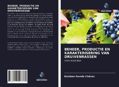BEHEER, PRODUCTIE EN KARAKTERISERING VAN DRUIVENRASSEN - Esteban Favela-Chávez
