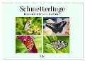 Schmetterlinge - Filigrane Wunderwerke der Natur (Wandkalender 2024 DIN A3 quer), CALVENDO Monatskalender - Claudia Kleemann