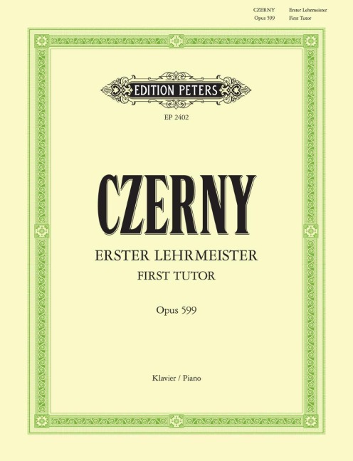 Erster Lehrmeister - Carl Czerny