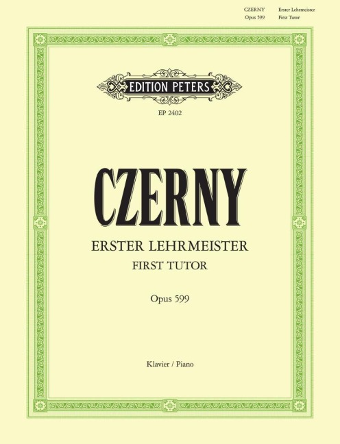 Erster Lehrmeister - Carl Czerny