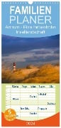 Familienplaner 2024 - Amrum - Eine farbenfrohe Insellandschaft mit 5 Spalten (Wandkalender, 21 x 45 cm) CALVENDO - Silke Koch - Siko-Fotomomente. De