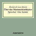 Über das Marionettentheater - Heinrich Von Kleist