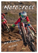 Cover-Bild zum Titel 'Motocross - einfach cool (Wandkalender 2026 DIN A2 hoch), CALVENDO Monatskalender' von 'Peter Roder'