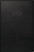 rido/idé 7011054906 | Taschenkalender Mod. partner/Industrie I 2026 | A7, Kunstleder, schwarz - 