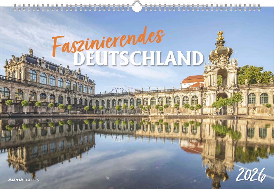 Faszinierendes Deutschland 2026 - Bildkalender 49,5x33 cm - 
