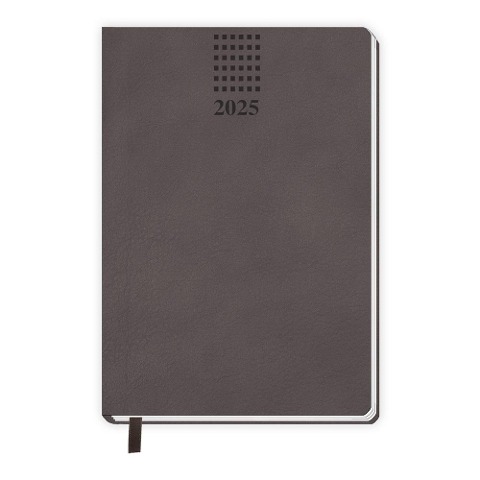 Trötsch Taschenkalender A6 Soft Touch Anthrazit 2025 - 