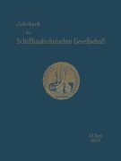 Cover-Bild zum Titel 'Jahrbuch der Schiffbautechnischen Gesellschaft' von ''
