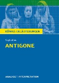 Cover-Bild zum Titel 'Antigone von Sophokles.' von 'Sophokles'