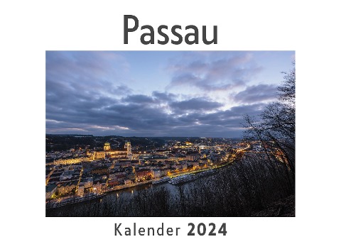 Die Donau (Wandkalender 2024, Kalender DIN A4 quer, Monatskalender im Querformat mit Kalendarium, Das perfekte Geschenk) - Anna Müller
