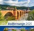 Deutschlands schönste Radfernwege Kalender 2025 - Ackermann Kunstverlag