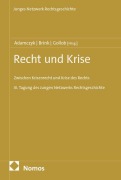Cover-Bild zum Titel 'Recht und Krise' von ''