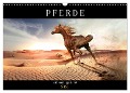 Pferde - wild und ungezähmt (Wandkalender 2024 DIN A3 quer), CALVENDO Monatskalender - Renate Utz