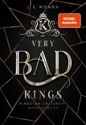 Cover-Bild zum Titel 'Very Bad Kings' von 'J. S. Wonda'