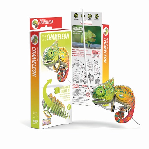 EUGY - 3D Bastelset Chamäleon - 