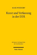 Cover-Bild zum Titel 'Kunst und Verfassung in der DDR' von 'Maik Weichert'