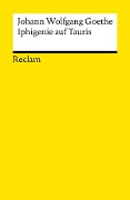 Cover-Bild zum Titel 'Iphigenie auf Tauris' von 'Johann Wolfgang Goethe'