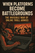Cover-Bild zum Titel 'When Platforms Become Battlegrounds The Invisible War of Online Troll Armies' von 'Hussein Adnan'