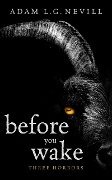 Before You Wake: Three Horrors - Adam Nevill