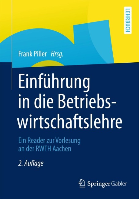 Einführung in die Betriebswirtschaftslehre - 