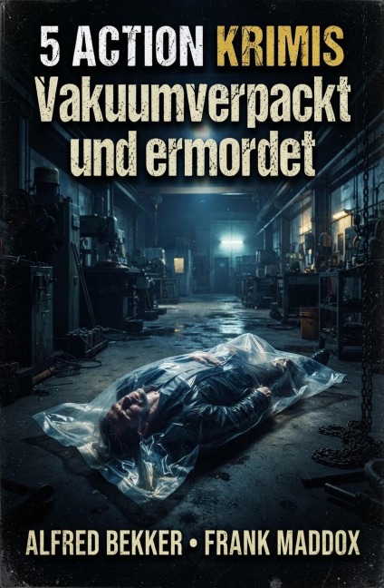 5 Action Krimis: Vakuumverpackt und ermordet - Alfred Bekker, Frank Maddox