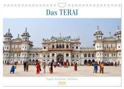 Cover-Bild zum Titel 'Das TERAI, Nepals fruchtbare Tiefebene (Wandkalender 2026 DIN A4 quer), CALVENDO Monatskalender' von 'Ulrich Senff'